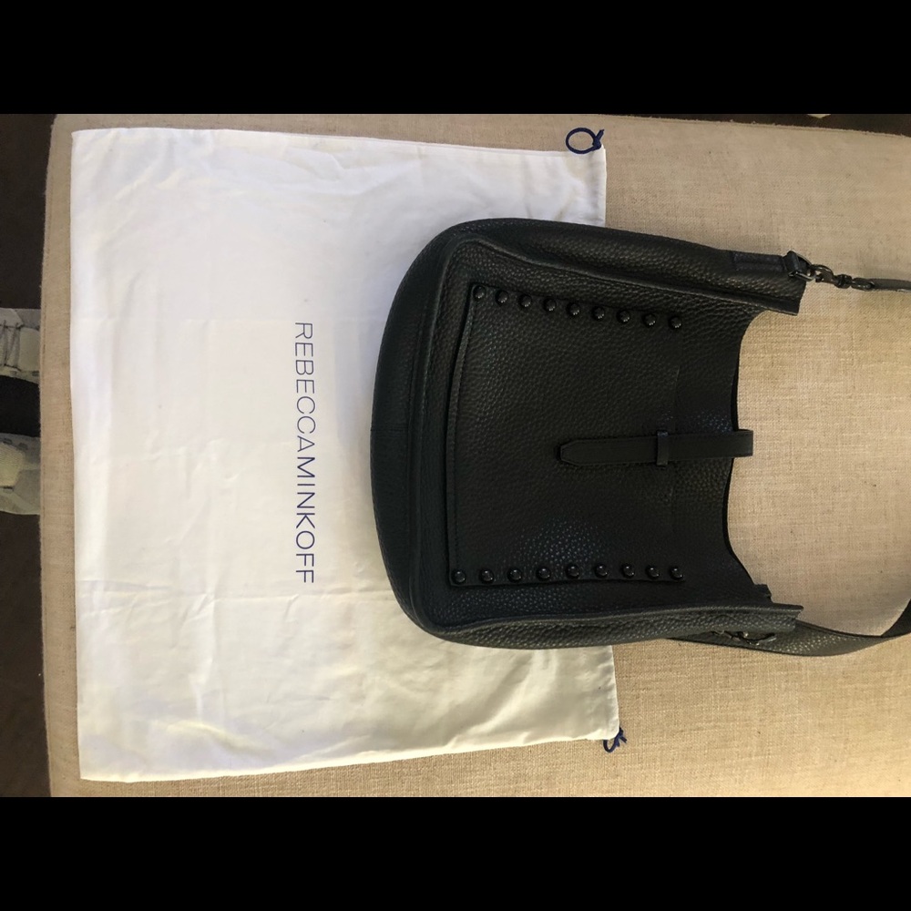 Rebecca Minkoff Leather Unlined Feedbag (Lg)